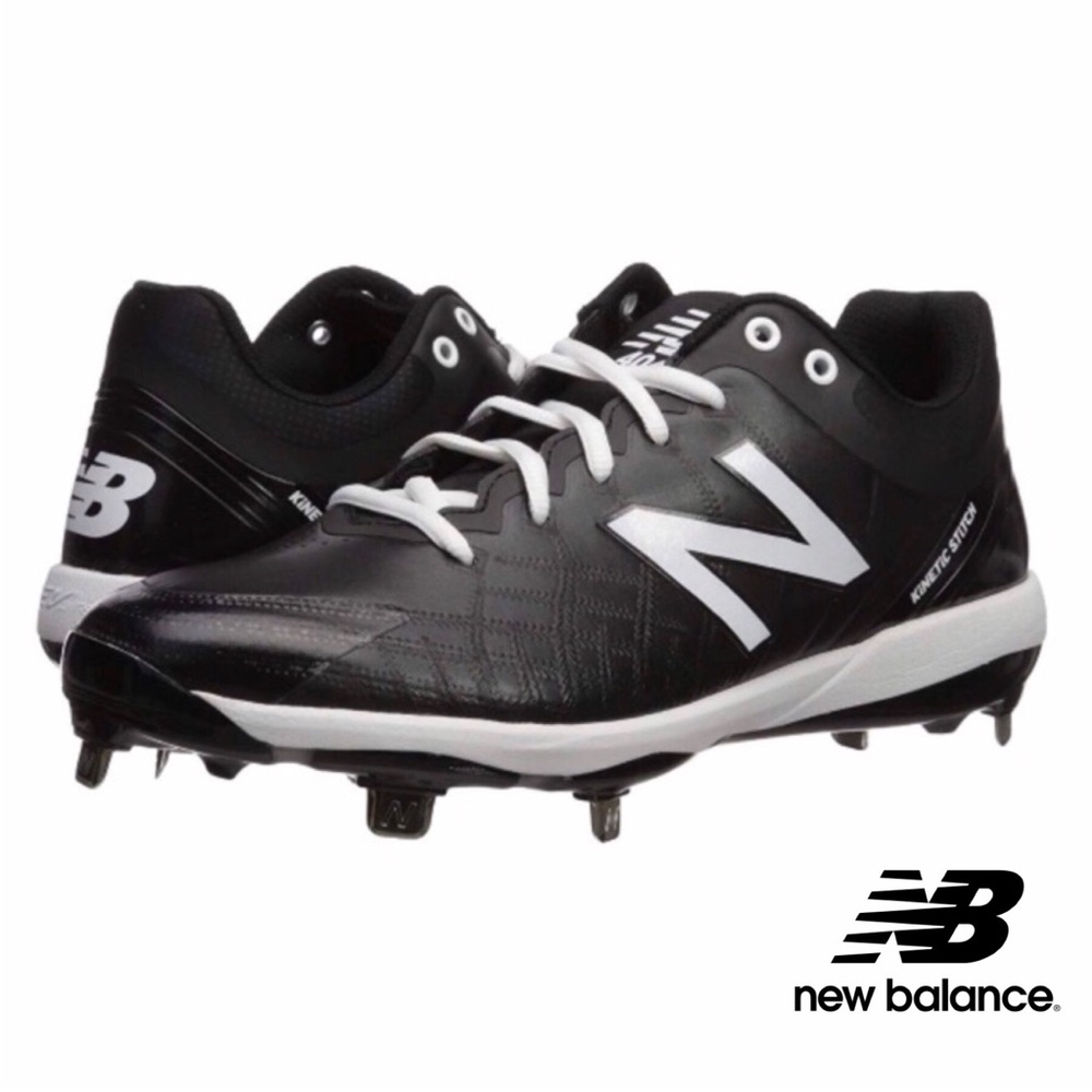 New Balance 4040v5 Metal Baseball Cleat 10.5 Black - Picture 1 of 7